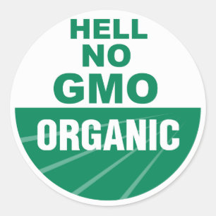 Adesivo Não GMO Orgainc