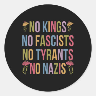 Adesivo Não Há Reis Na América Não Há Fascistas Nós, A Pol