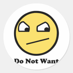 Adesivo Nao impressionante não queira