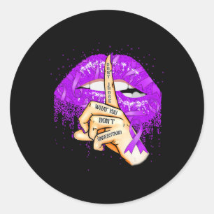 Adesivo Não julgue o que você não entende de overdose