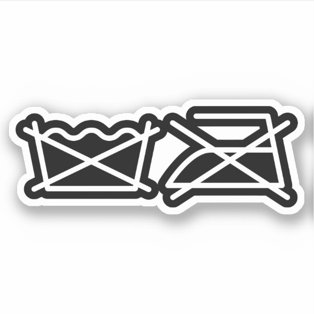 ADESIVO NÃO LAVEM! NÃO FERRO! VESTIDO (Frente)