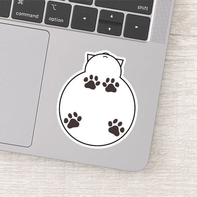 Adesivo Não me coloque em uma Mesa de vidro. (Detalhe)