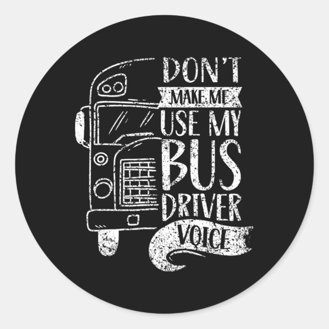 Adesivo Não Me Faça Usar Meu Driver Voz Voices Drive (Frente)