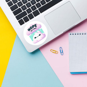 Adesivo Não. Não Hoje - Bonito Vestido