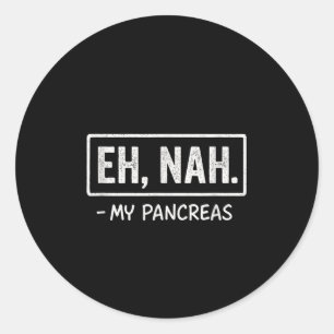 Adesivo Não, não. - Meu Pâncreas - Humor de Consciência da