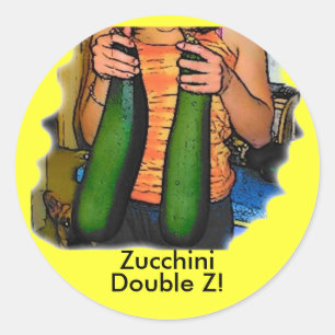 Adesivo Não odeie meus "Z Duplo" Zucchinis!