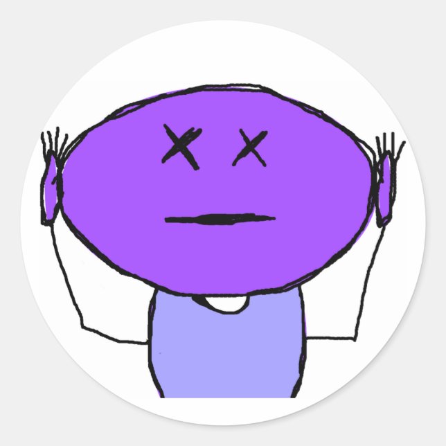 Adesivo Não Ouvir Vinheta (Frente)