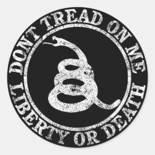 Adesivo Não pise em mim