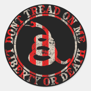 Adesivo Não pise em mim