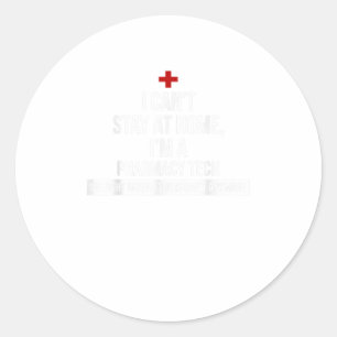 Adesivo Não Posso Ficar Em Casa, Sou Uma Camiseta De Tecn