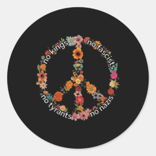 Adesivo Não reis não fascistas não tiranos não nazis 2