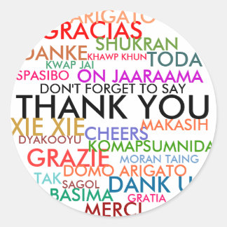 ADESIVO NÃO SE ESQUEÇA DE AGRADECER