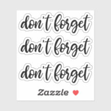 Não se esqueça do memorando do planejador fofo