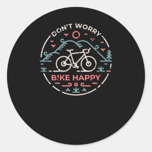 Adesivo Não se preocupe com Bike Happy