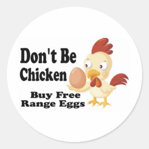 Adesivo Não seja frango