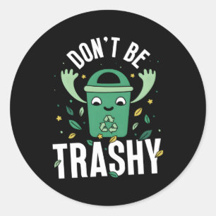 Adesivo Não Seja Reciclar Traseiro No Reciclagem Ambiental