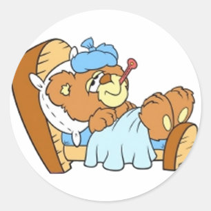 Adesivo Não sentindo bem