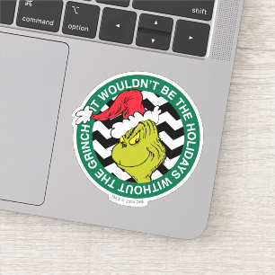 Adesivo Não Seriam as Festas sem o Grinch