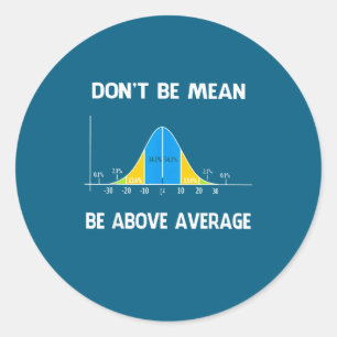 Adesivo Não Significa Matemática Acima da Média