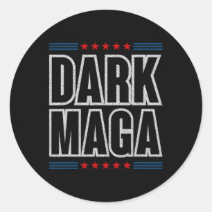 Adesivo Não sou apenas eu, Dark Trump 2024 Eleições 1