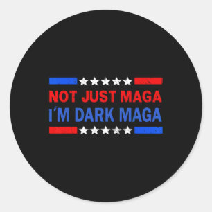 Adesivo Não sou apenas o Dark Trump 2024 Eleições 1