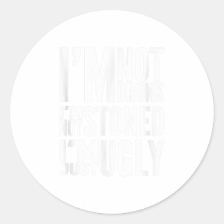 Adesivo Não sou Bebado TShirt