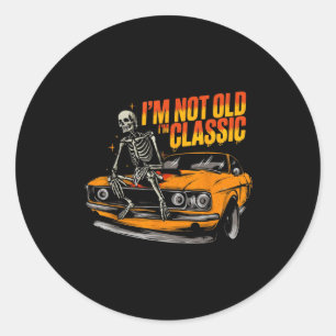 Adesivo Não sou velho sou engraçado gráfico de carro engra