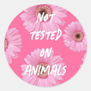 Adesivo Não testados em animais
