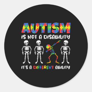 Adesivo Não Uma Deficiência Diferente Capacidade Autismo D
