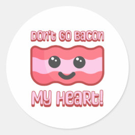 Adesivo Não vá me dar bacon! Banda desenhada