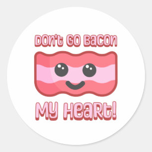 Adesivo Não vá me dar bacon! Banda desenhada