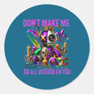 Adesivo Não Vá Todo VooDoo Escuro