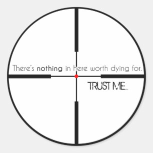 Adesivo Não vale a pena morrer por