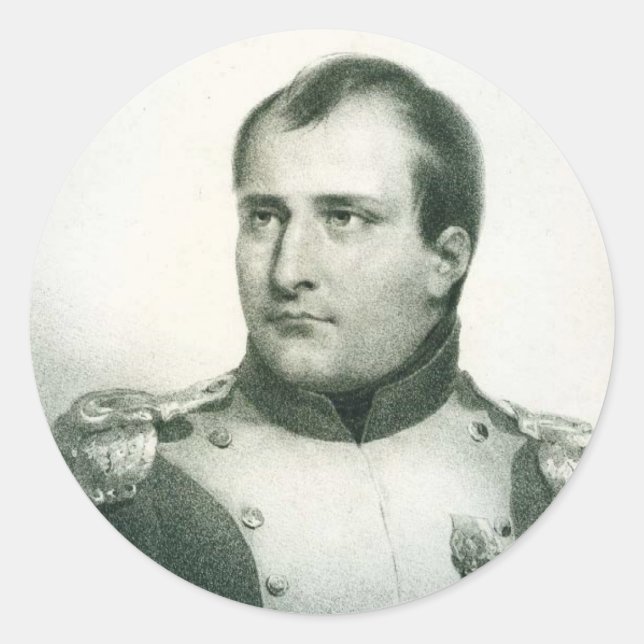 Adesivo Napoleão Bonaparte (Frente)