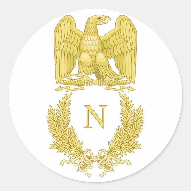 Adesivo Napoleão Bonaparte Emblem (Frente)