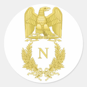 Adesivo Napoleão Bonaparte Emblem