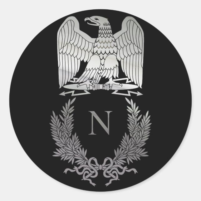 Adesivo Napoleão Bonaparte Emblem (Frente)