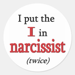 Adesivo Narcissist