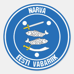 Adesivo Narva Round Emblem