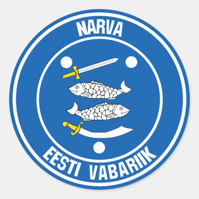 Adesivo Narva Round Emblem (Frente)