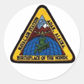 Adesivo NAS Adak, Alaska Sticker "Birthplace of Winds"