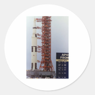 Adesivo NASA Apollo 15 Saturn V roll out