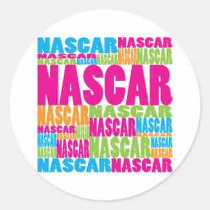 Adesivo NASCAR colorido