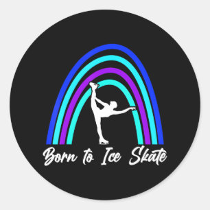 Adesivo Nascer A Skate De Gelo Ice Ice Ice Skates