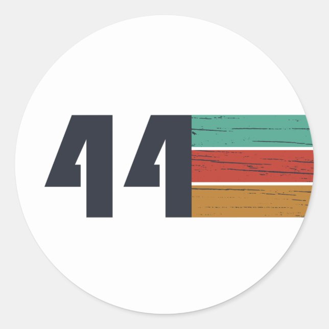 Adesivo nascer de aniversário de 1944 (Frente)