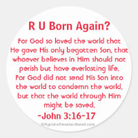 Nascer novamente John 3:16