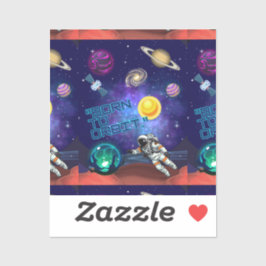 ADESIVO NASCER PARA ÓRBITA