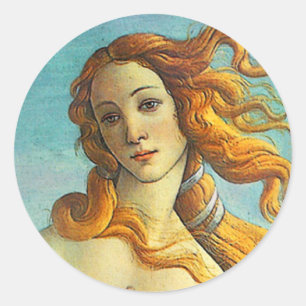 Adesivo Nascimento de Botticelli de Venus