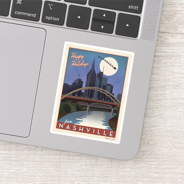 Adesivo Nashville Skyline (Detalhe)