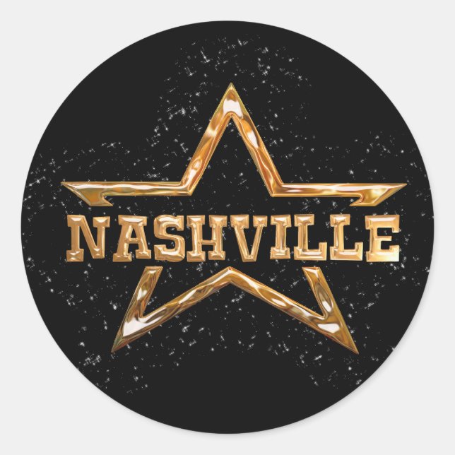 Adesivo Nashville Star (Frente)